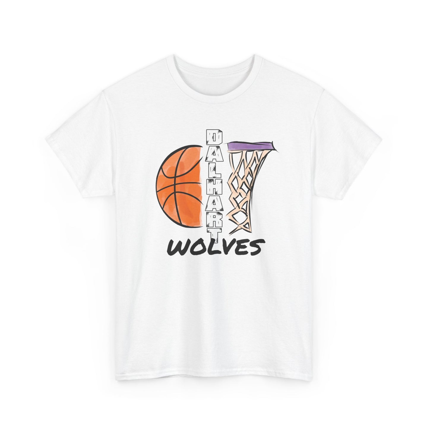 Watercolor Basketball tee