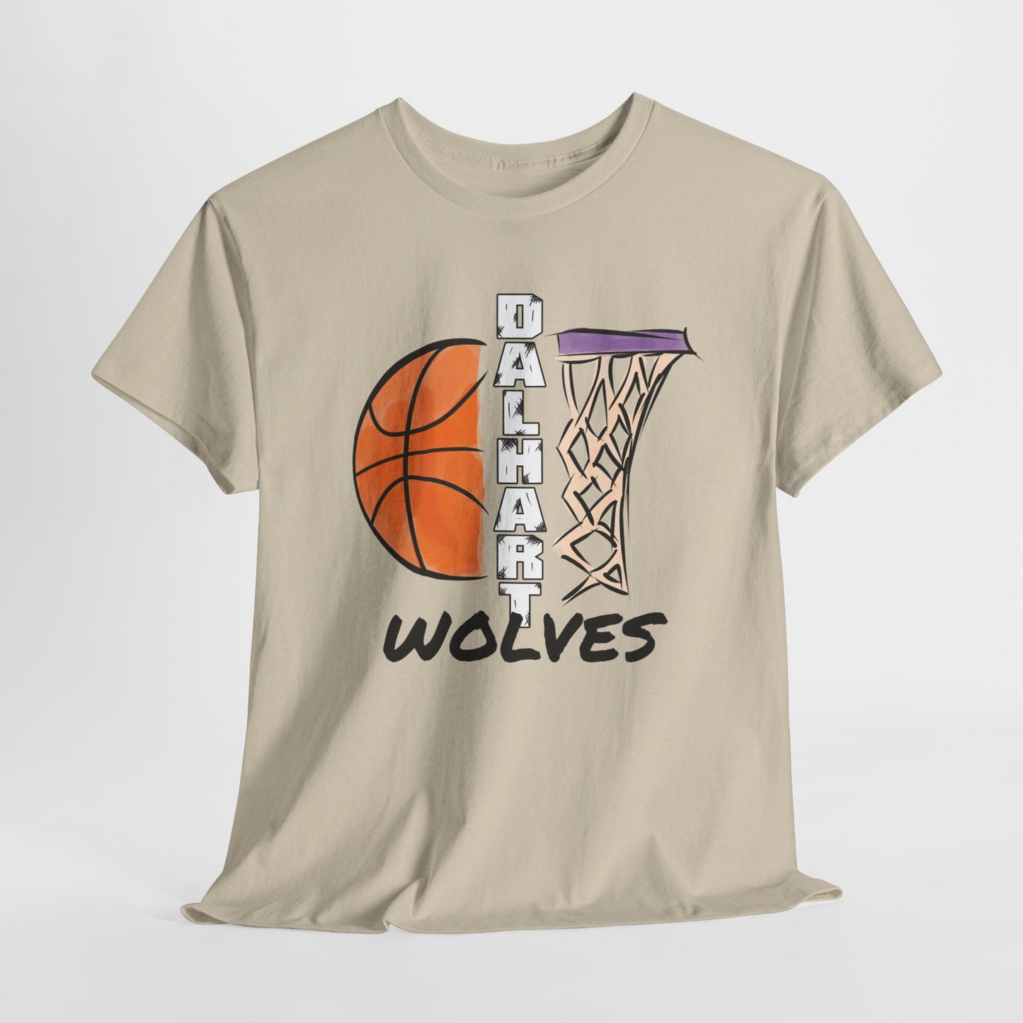 Watercolor Basketball tee