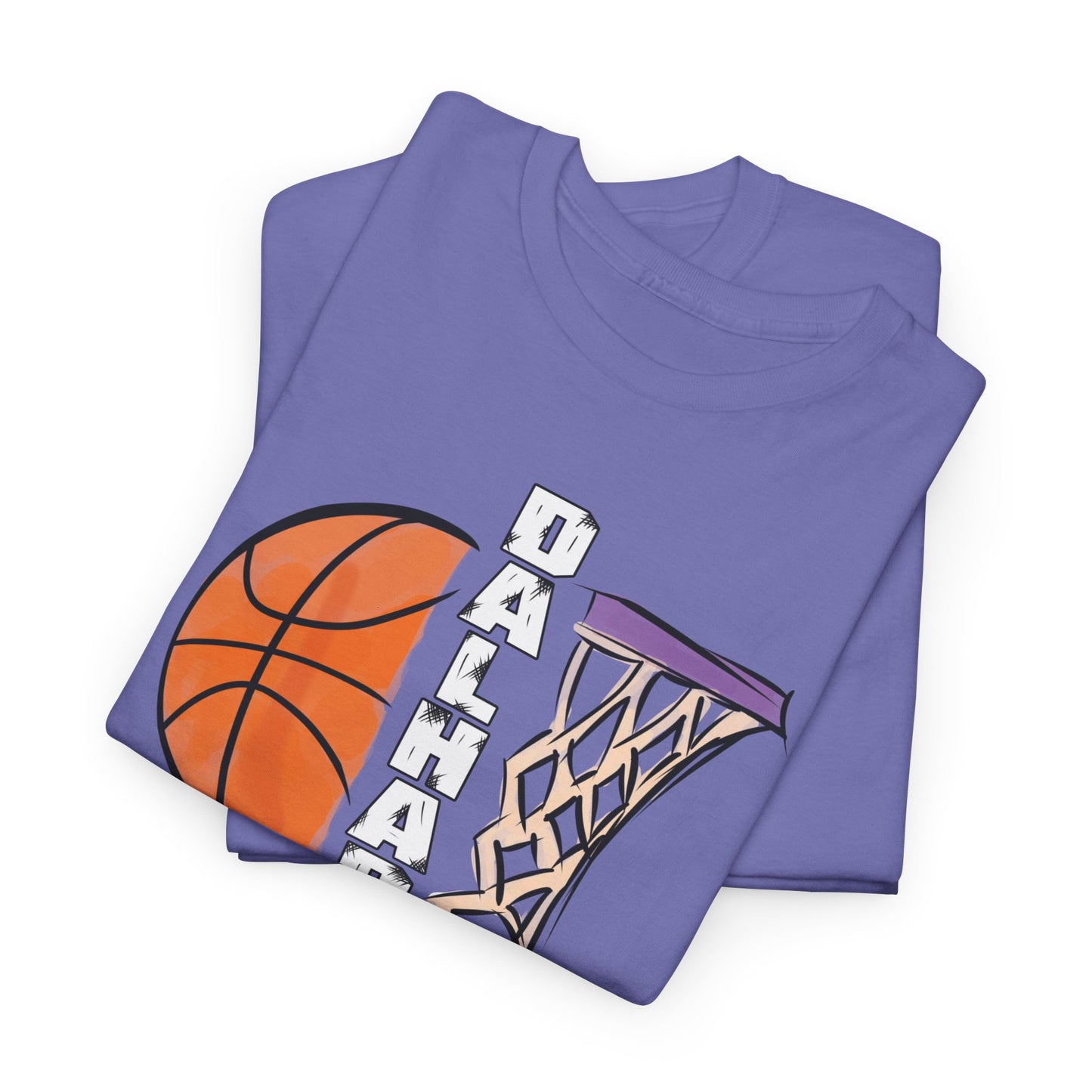 Watercolor Basketball tee